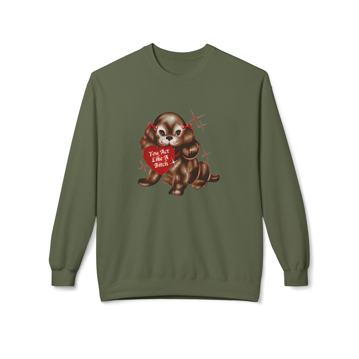 like a bitch sabrina - short n' sweet - Unisex Midweight Softstyle Fleece Crewneck Sweatshirt