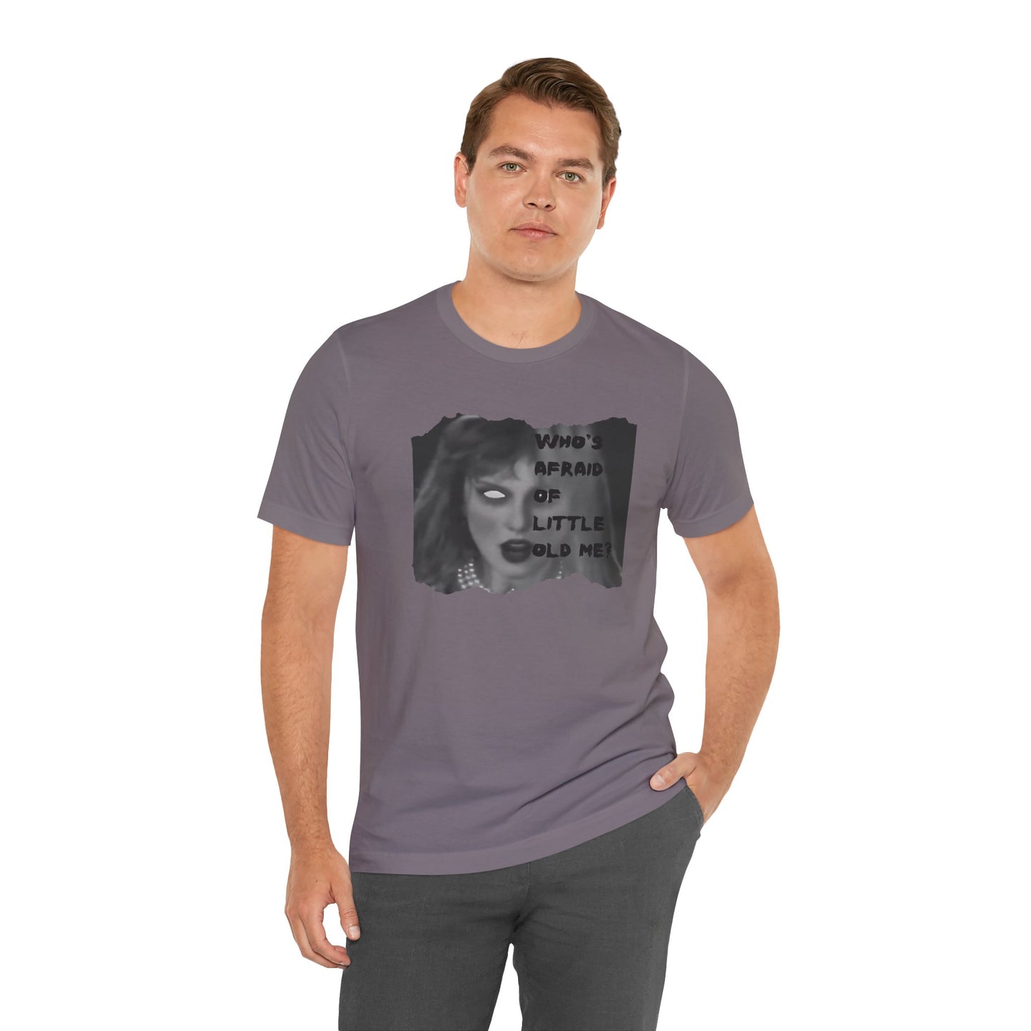 Copy of Who's Afraid of Little Ole Me? Unisex T-Shirt, Halloween Costume Tee, Spooky Gift, Horror Lover Shirt, Statement Tee