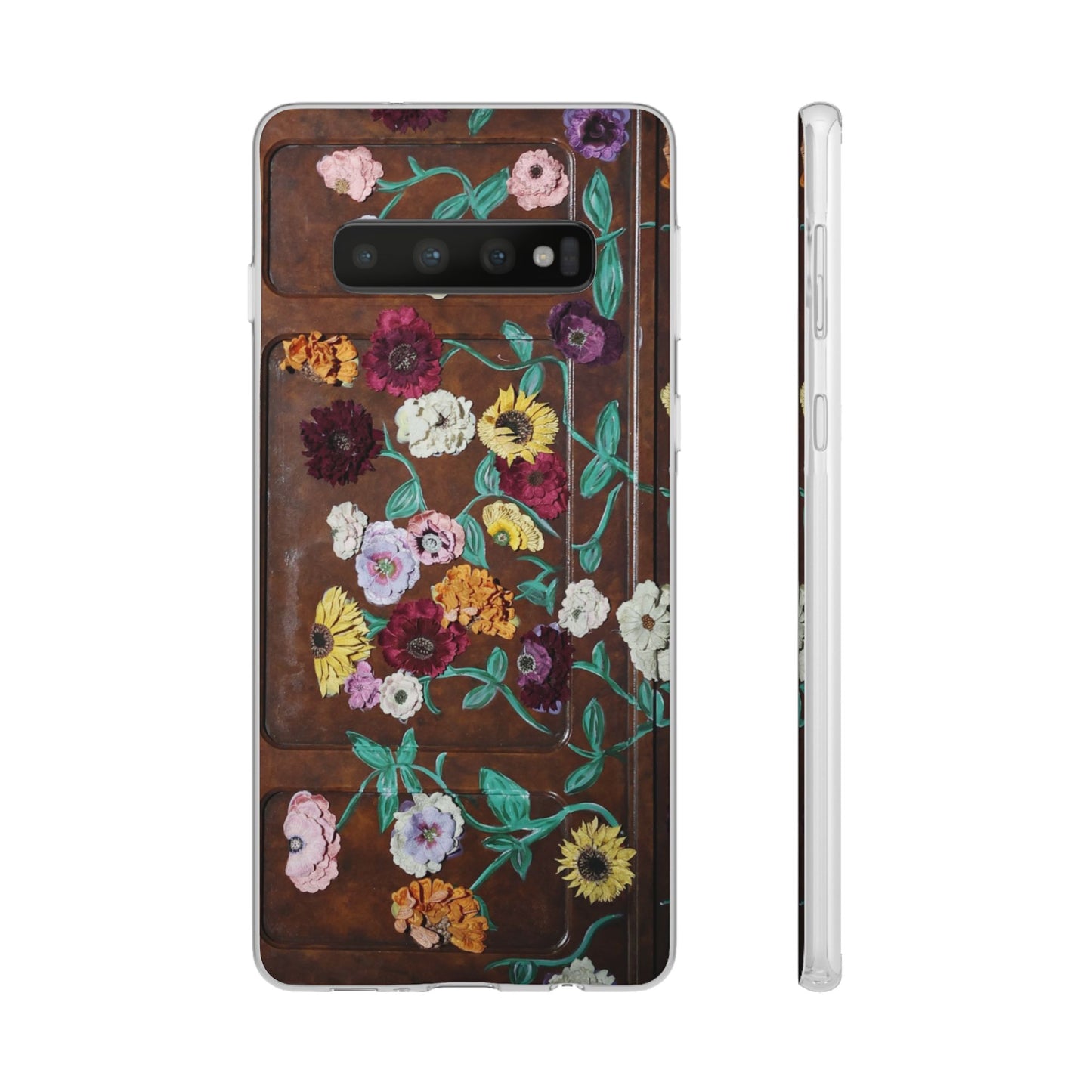 Surprise Song Flower Piano Phone Flexi Cases