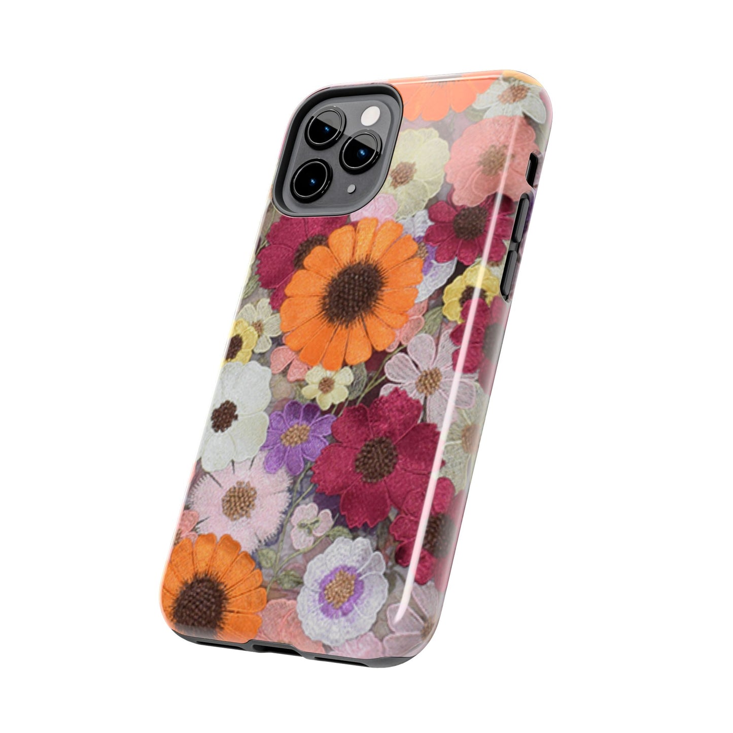 Swiftie Floral Tough Phone Case - Inspired by Tay's 2021 Grammy's Dress!