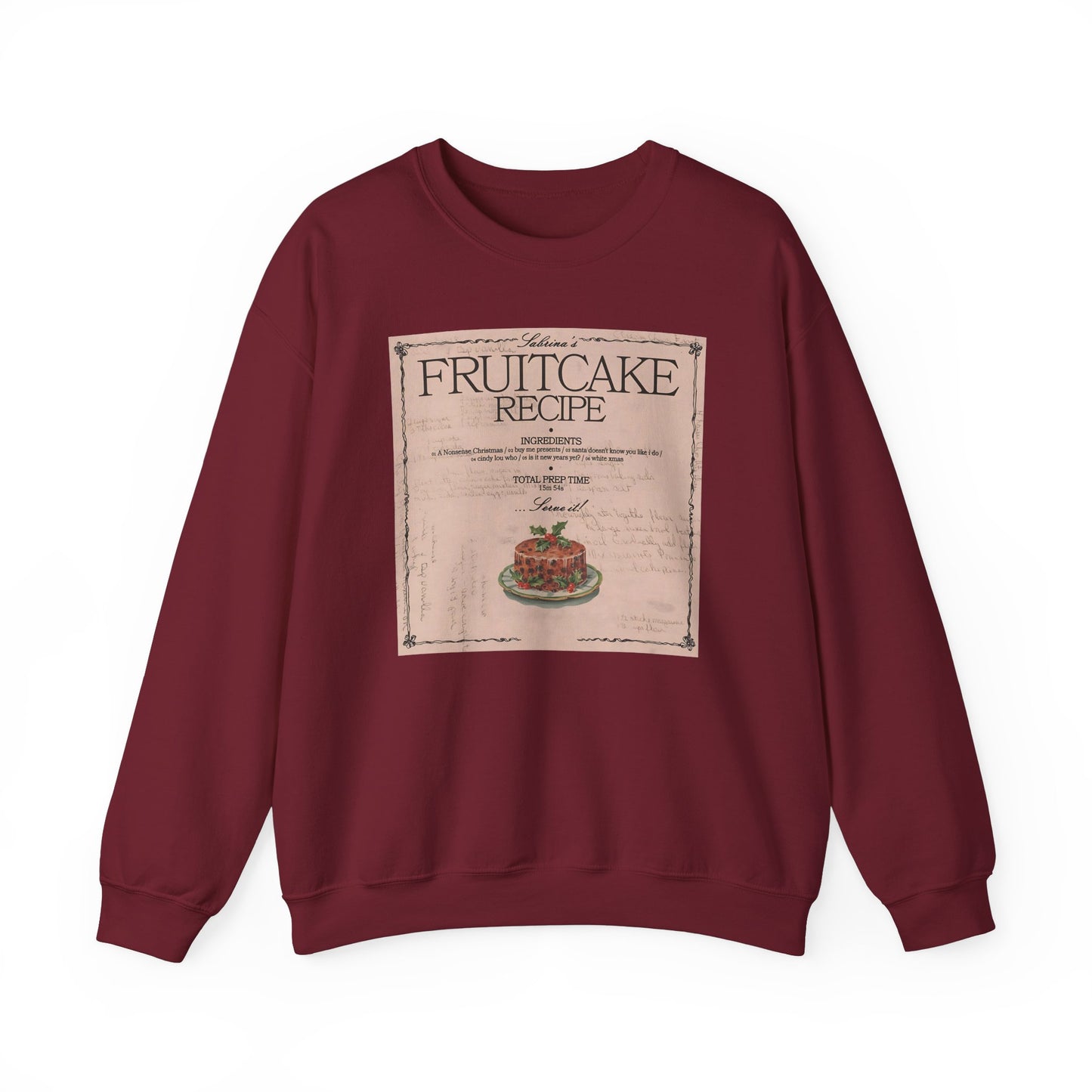 fruitcake recipe Unisex Heavy Blend™ Crewneck Sweatshirt