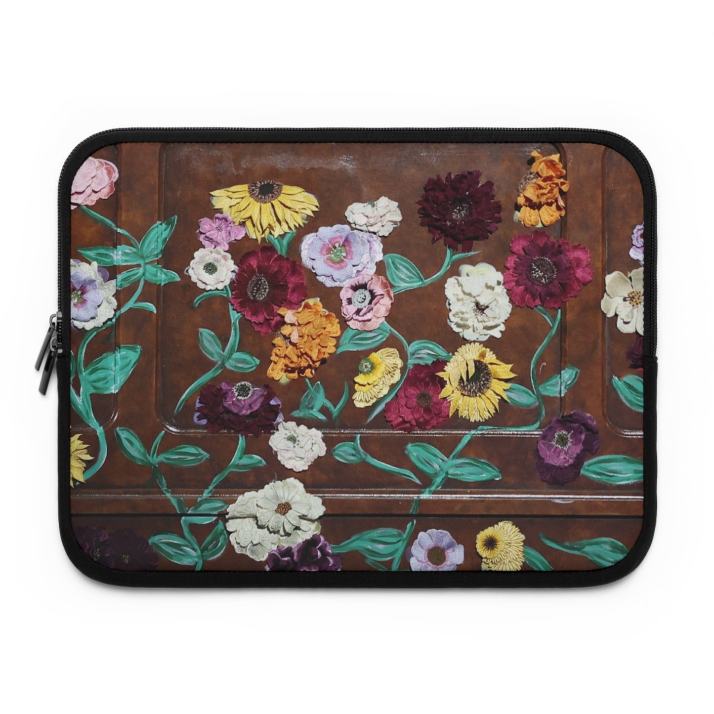 Surprise Song Floral Piano - Laptop Sleeve