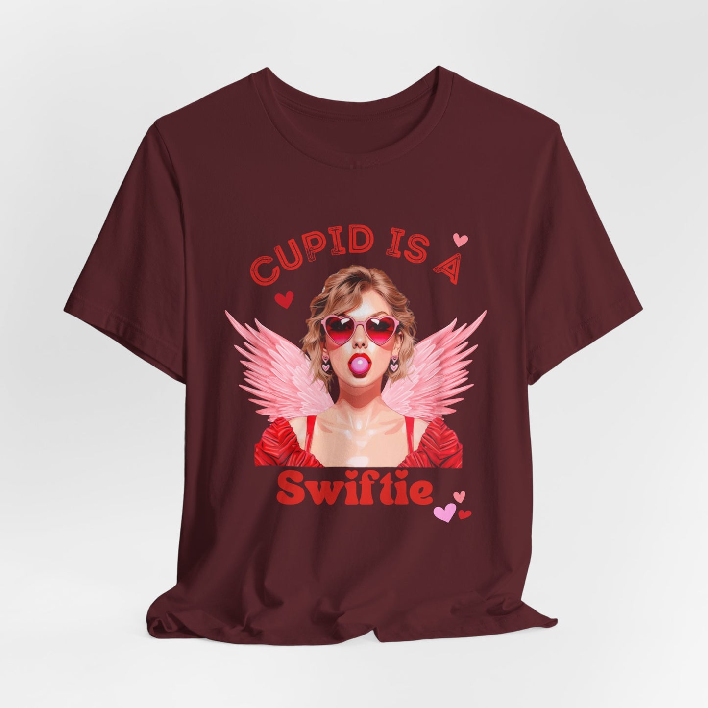 Cupid is a Swiftie - Unisex Jersey Short Sleeve Tee
