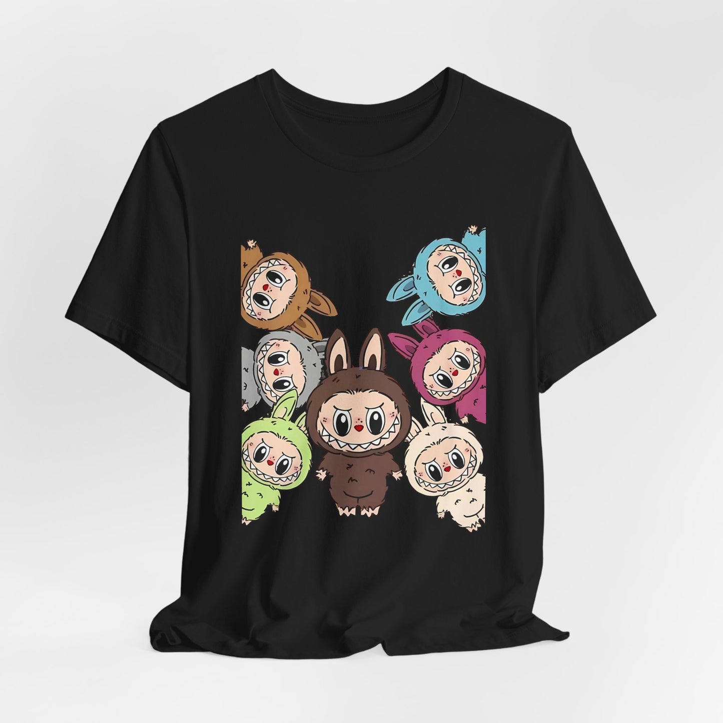 Cute Character Tee, Unisex Graphic T-Shirt, Fun Casual Wear, Trendy Tee, Playful Everyday Outfit