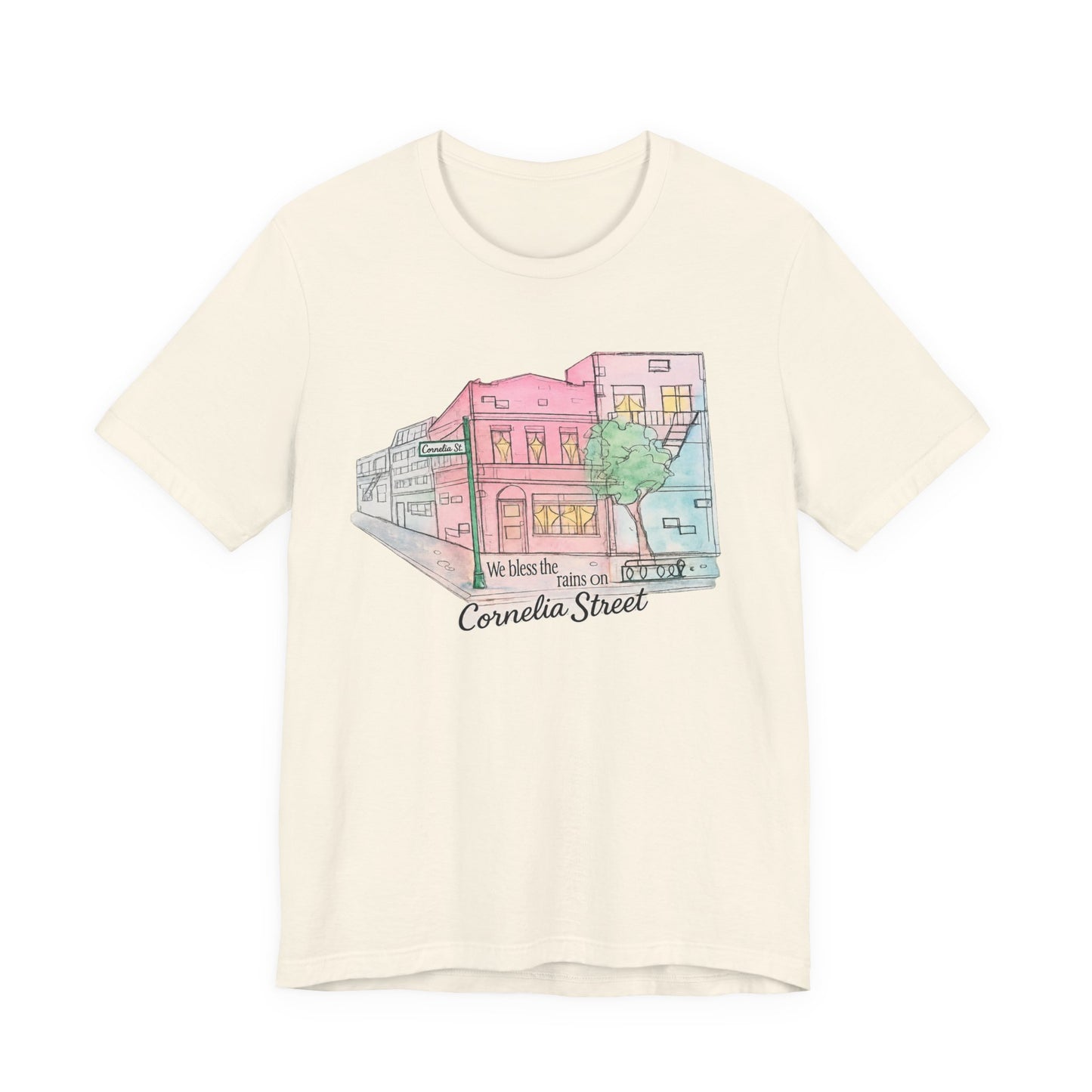 Cornelia Street Illustration Solid Tee