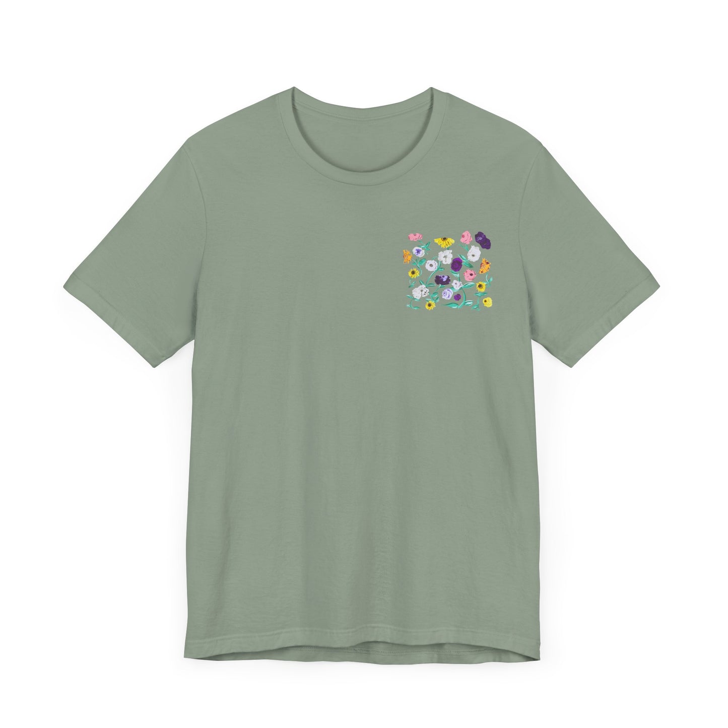 Floral Swiftie Tee - Unisex Jersey Short Sleeve T-Shirt