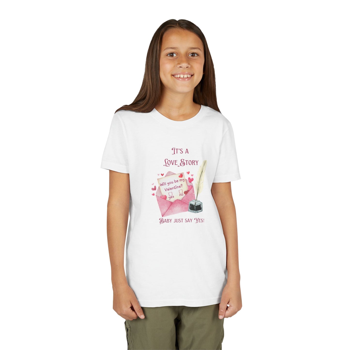Love Story Valentine - Youth Short Sleeve Tee