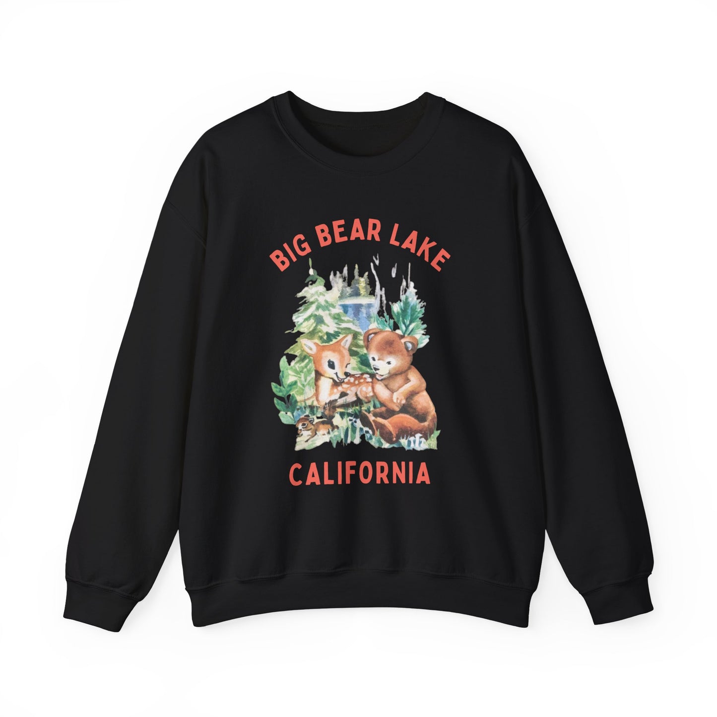 Big Bear Lake Unisex Heavy Blend™ Crewneck Sweatshirt
