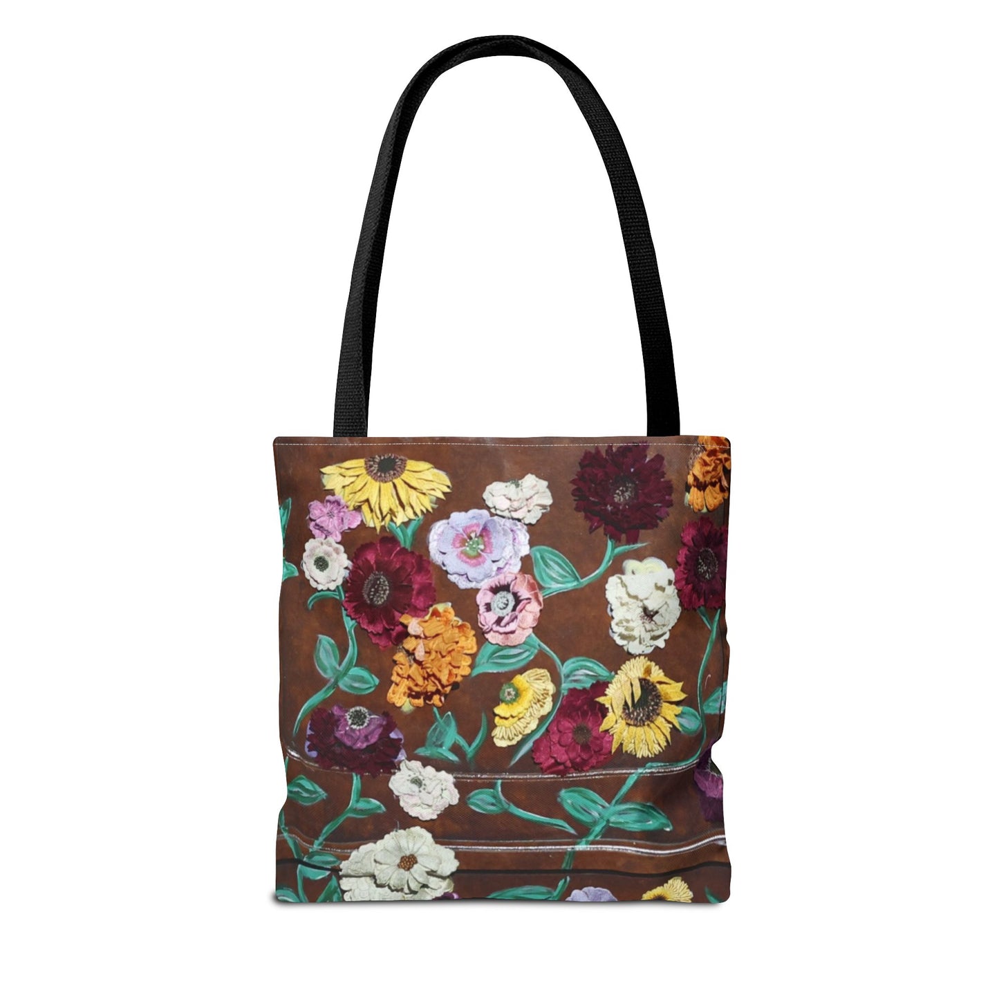 Surprise Song Floral Piano - Tote Bag