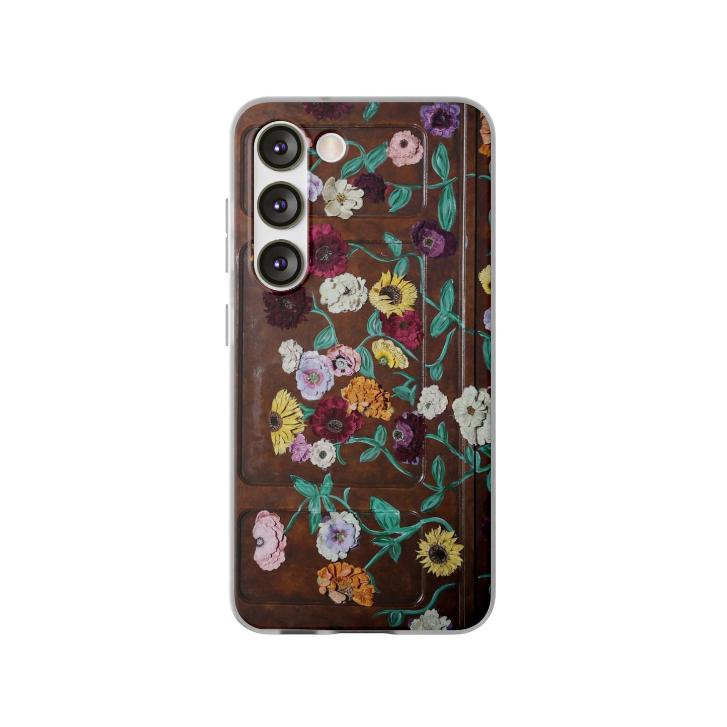 Surprise Song Flower Piano Phone Flexi Cases