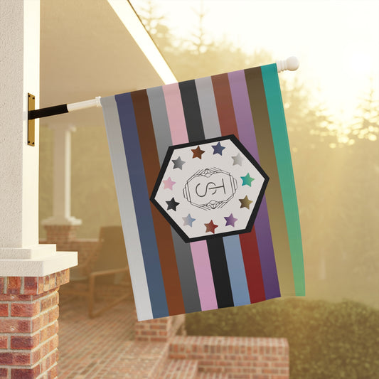 TAYpendence Day Horizontal Flag - Charming Garden Banner, Personalized Decorative Flag for Outdoor Spaces, Seasonal Decor, Housewarming Gift, Custom Garden Sign