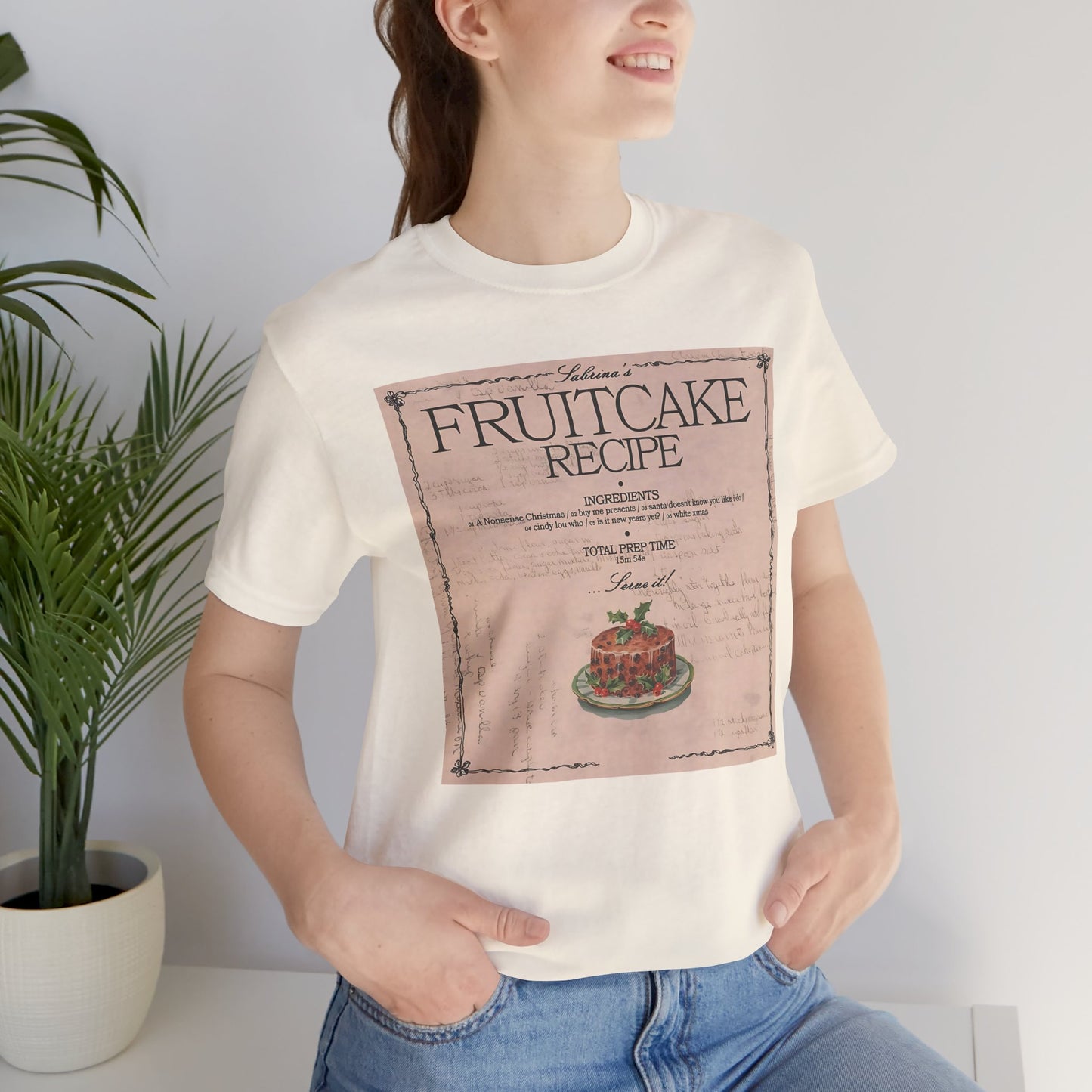 fruitcake recipe Unisex Jersey Short Sleeve Tee