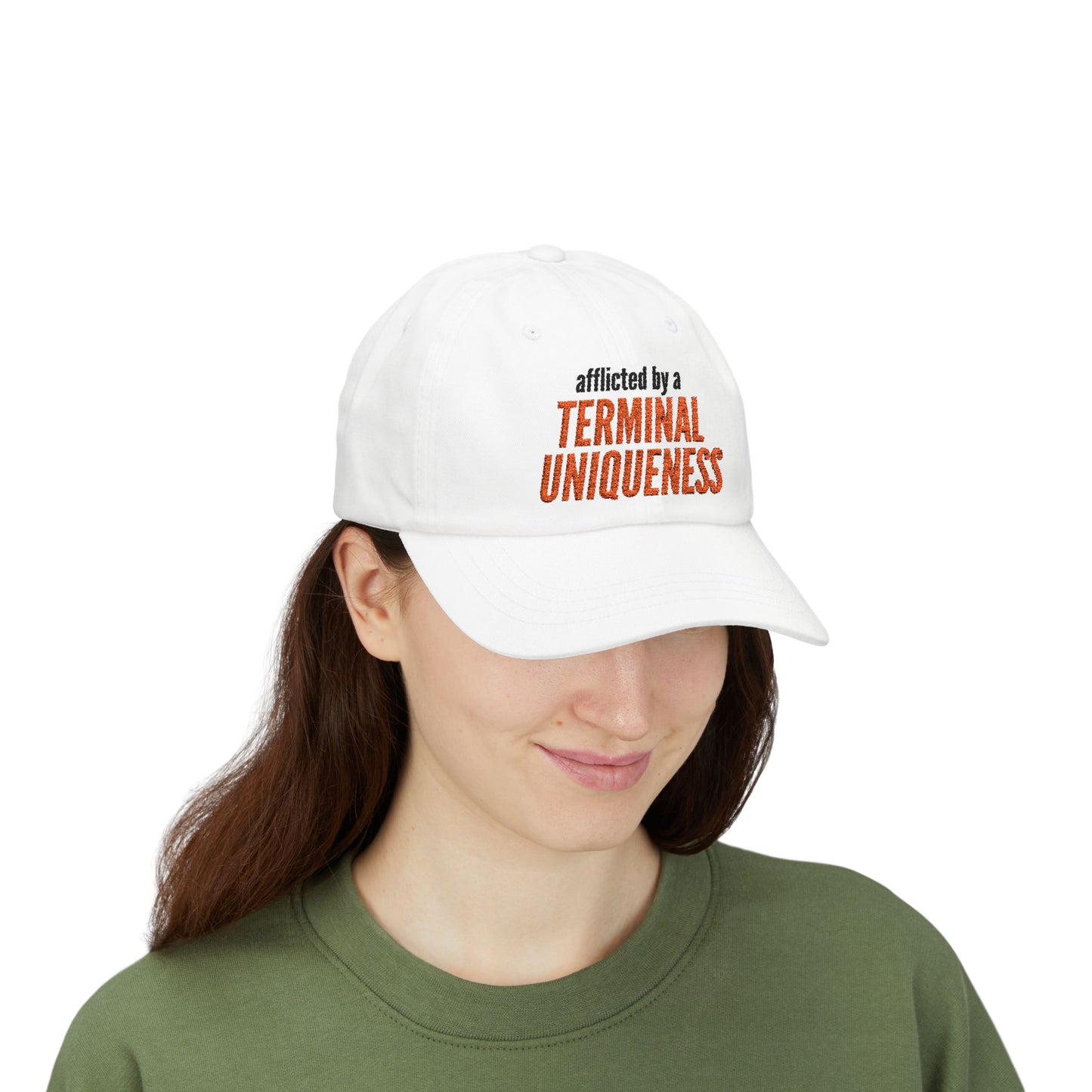Embroidered - Afflicted by a Terminal Uniqueness Classic Dad Cap - Adjustable Hat