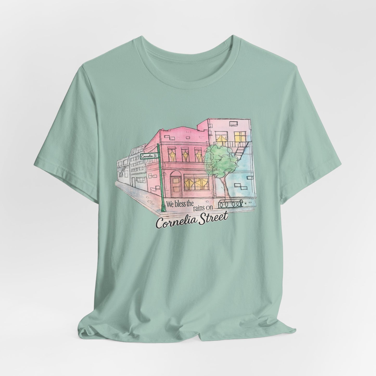 Cornelia Street Illustration Solid Tee