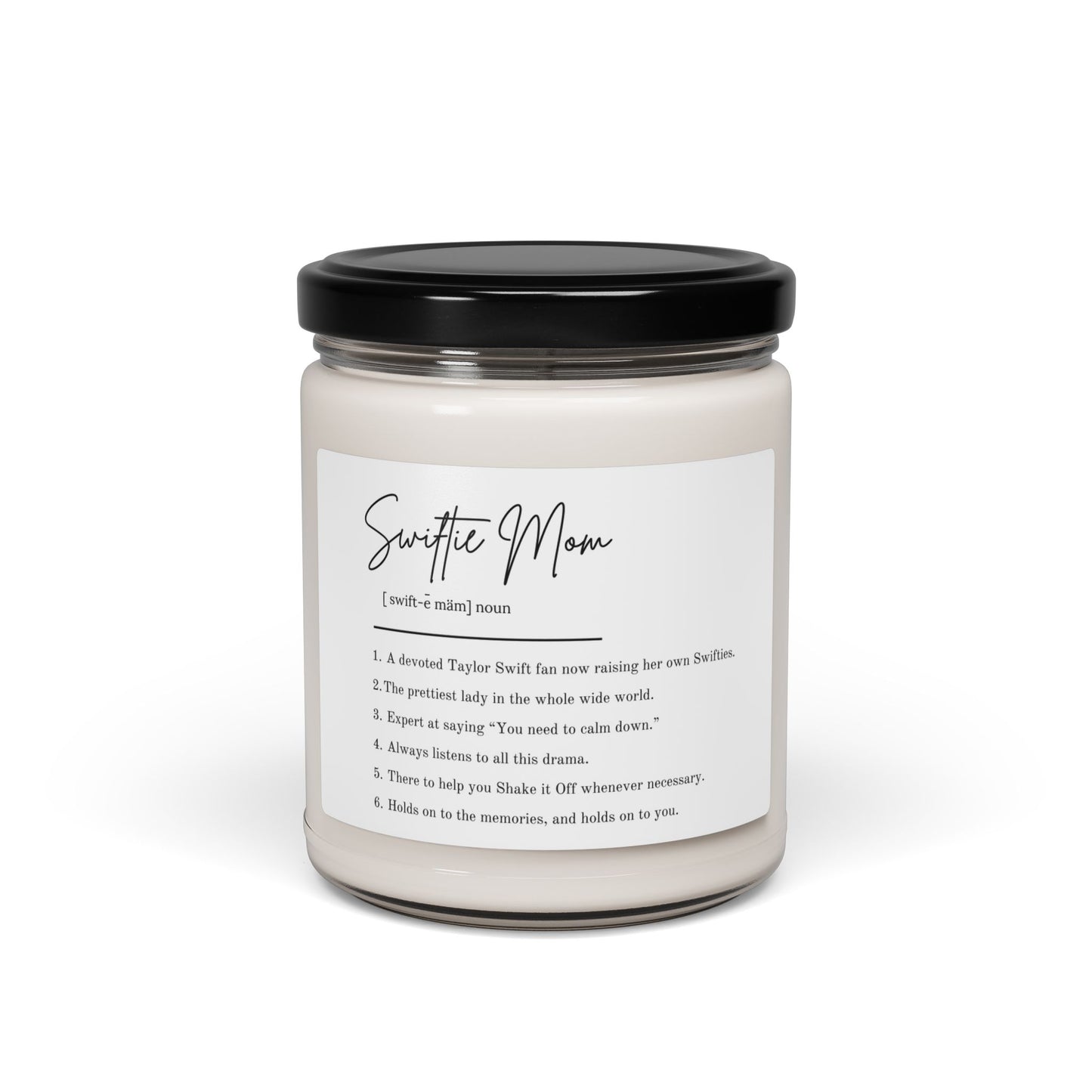 Swiftie Mom Definition - Scented Soy Candle, 9oz