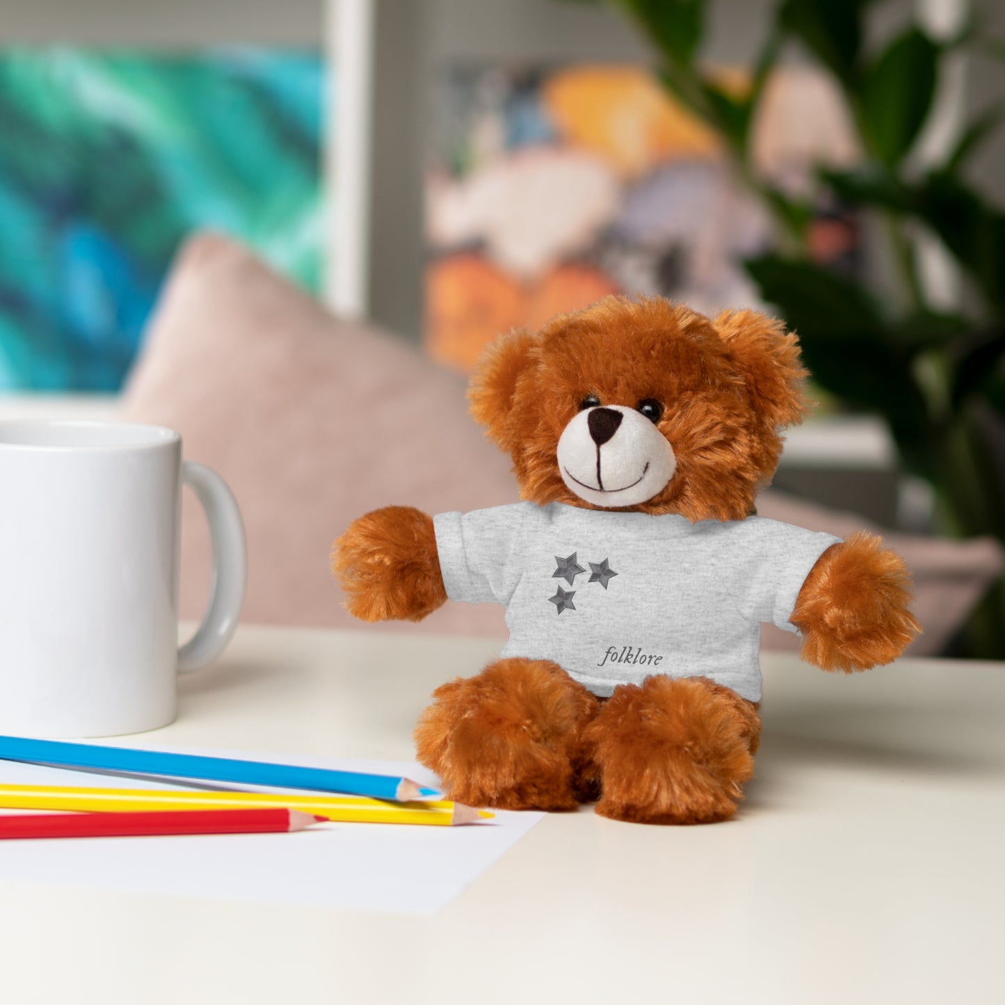 Stars Plush FL — Cozy Gift Teddy for Kids & Occasions