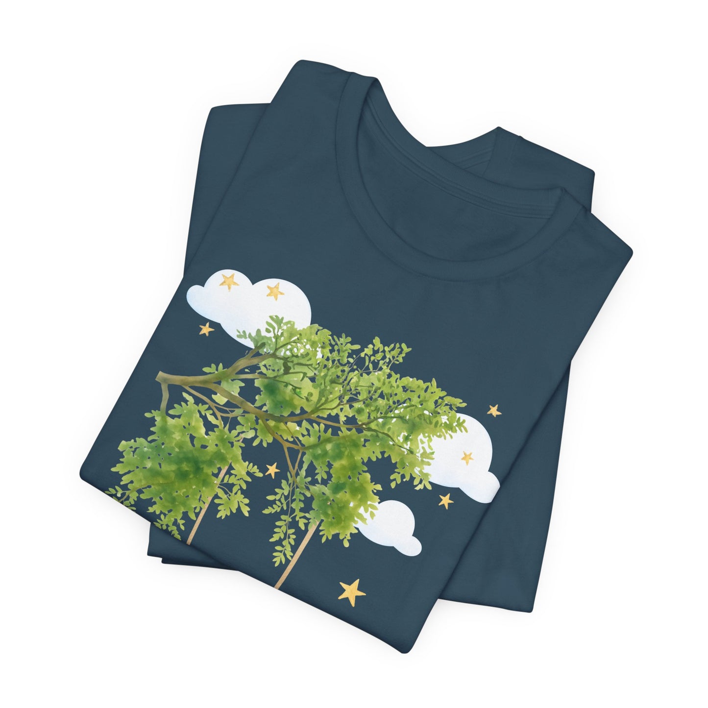 Tree Swing Cute Illustration Tee — I'm only me when I'm with you
