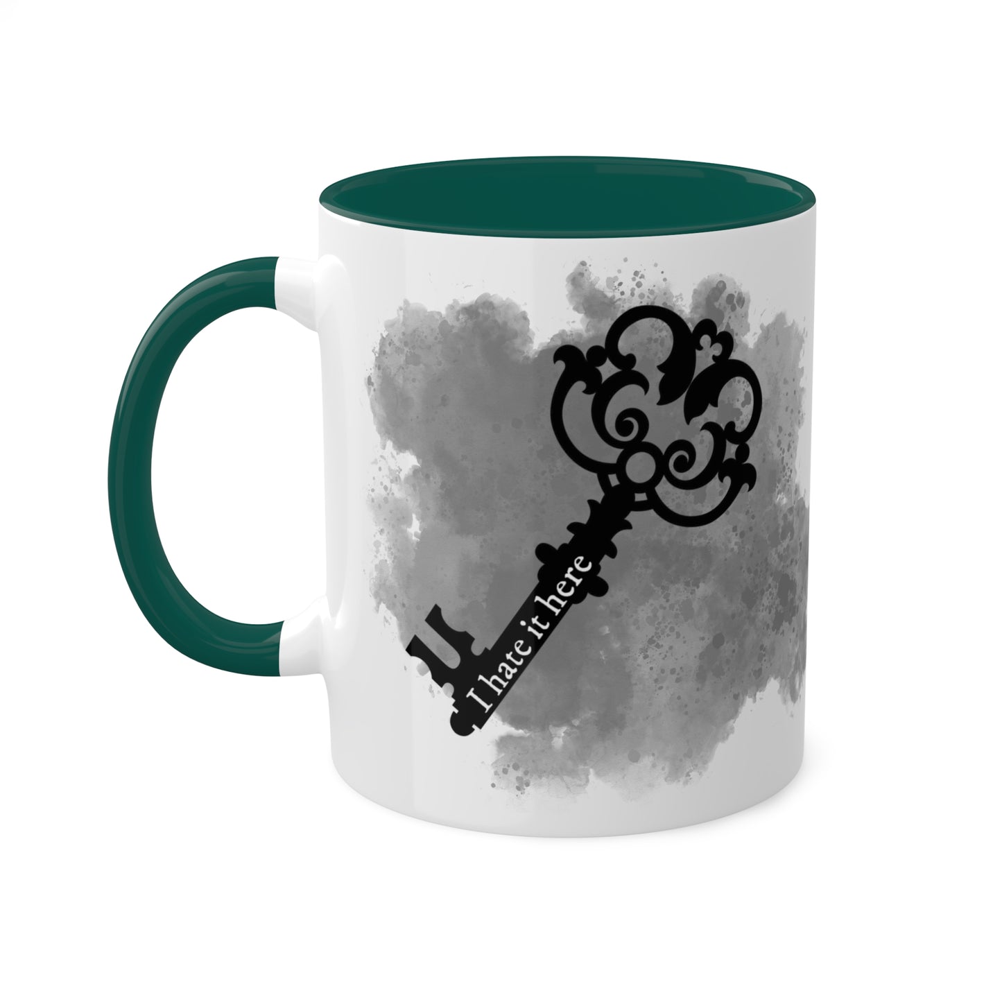 I hate it here - secret gardens in my mind - Colorful Mugs, 11oz