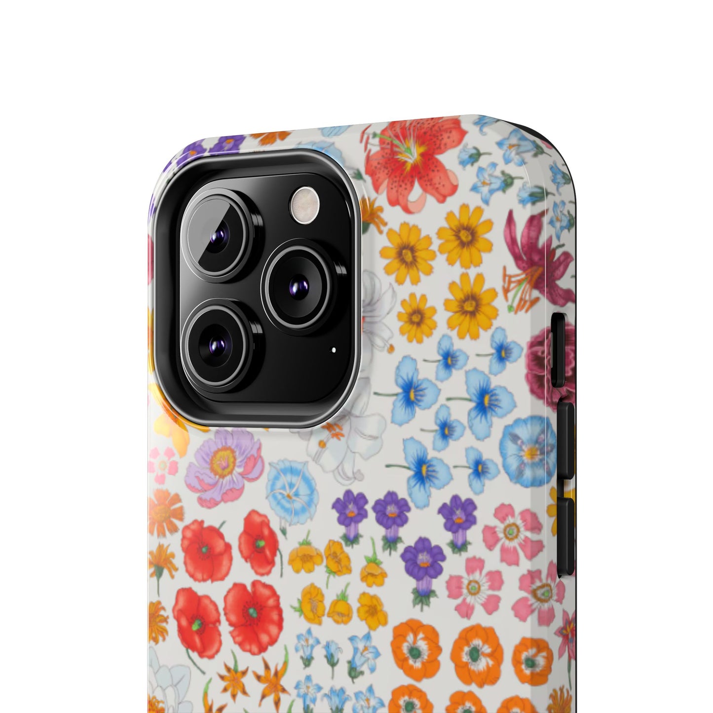 Vibrant Floral Tough Phone Case "Flora"- Durable Protection for Your Device