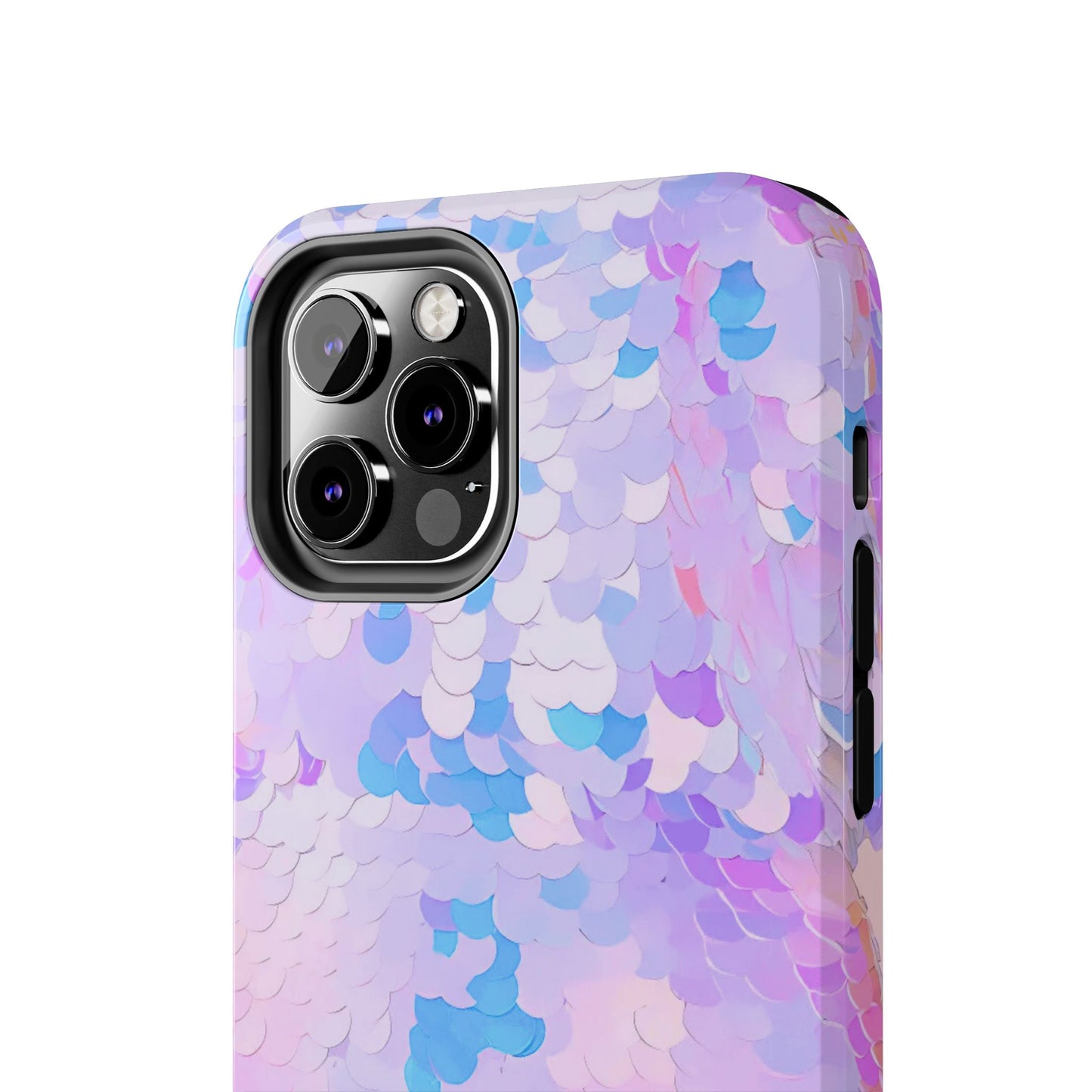 Colorful Sequin Romper Tough Phone Case - Stylish Protection for Your Device