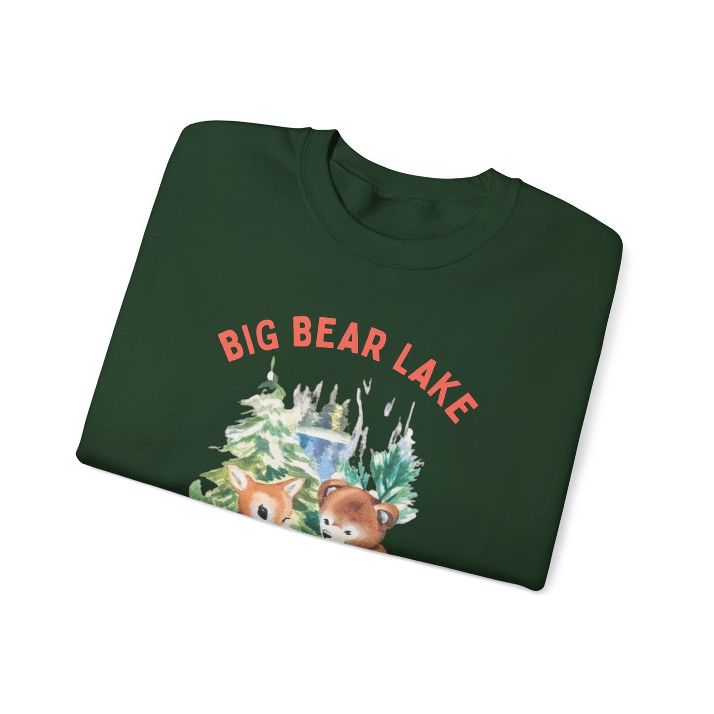 Big Bear Lake Unisex Heavy Blend™ Crewneck Sweatshirt