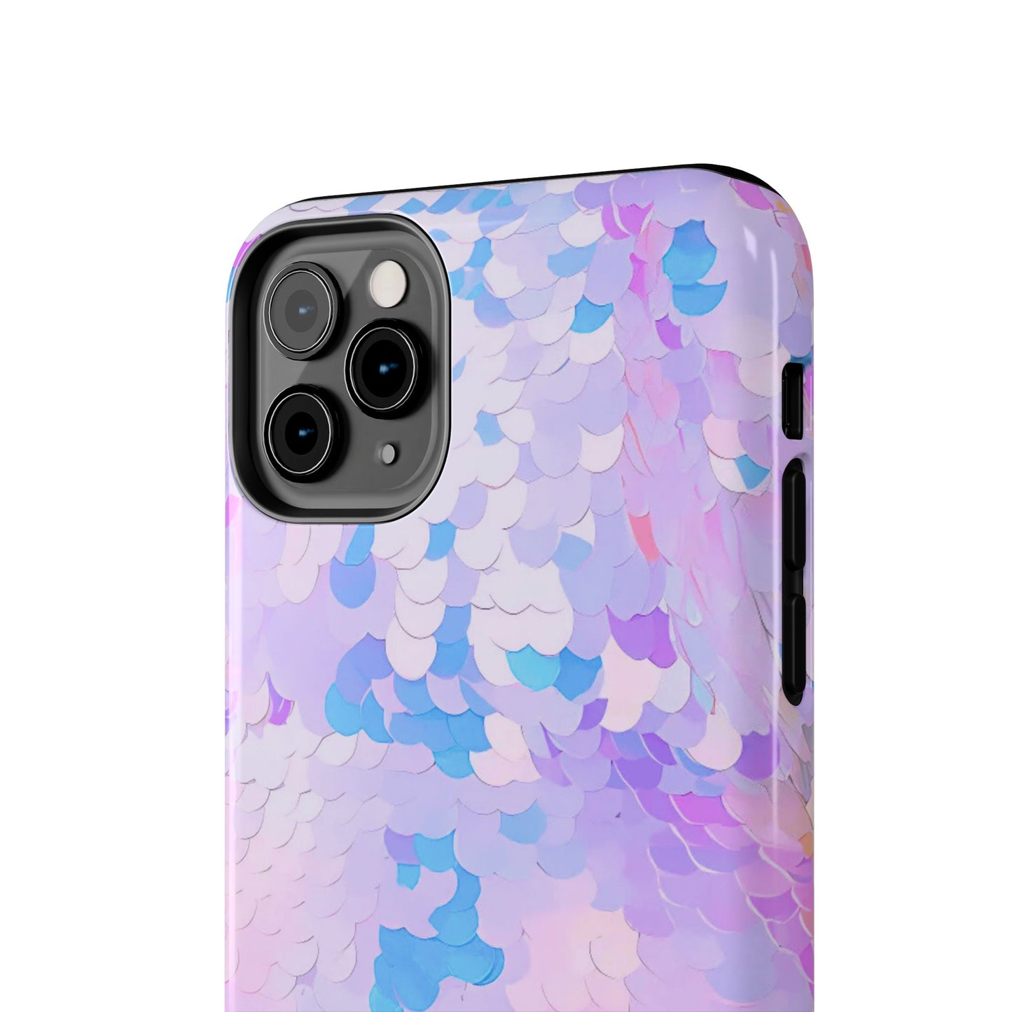 Colorful Sequin Romper Tough Phone Case - Stylish Protection for Your Device