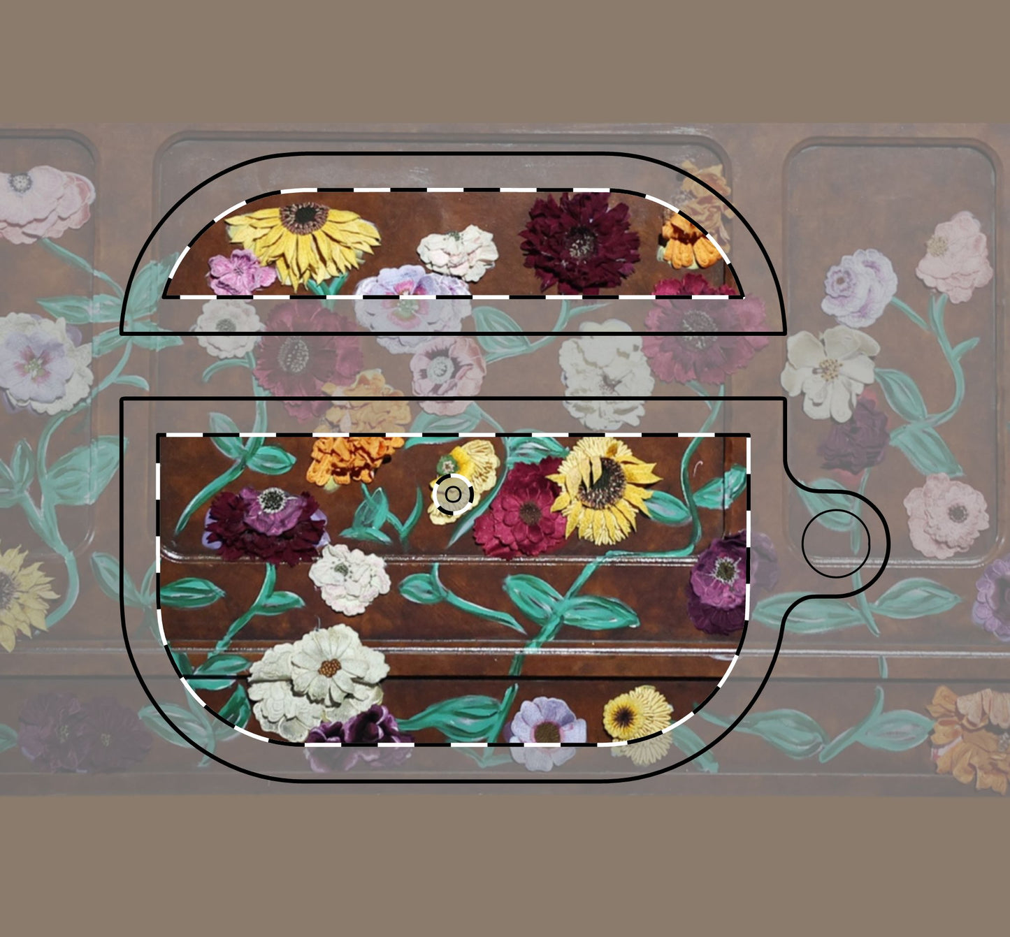 Surprise Song Floral Piano - AirPod Cases