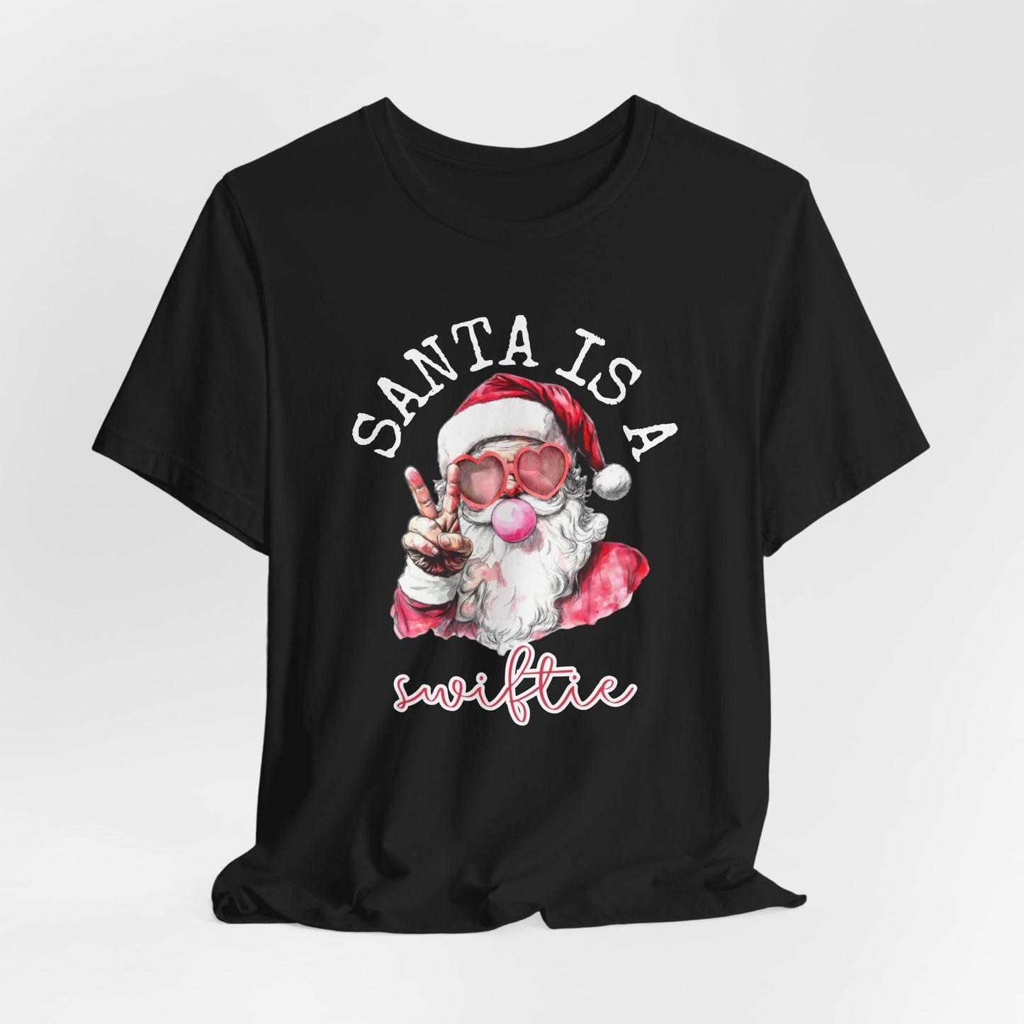 Santa is a Swiftie - Unisex Jersey Short Sleeve Tee