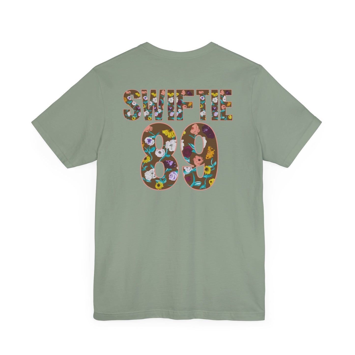 Floral Swiftie Tee - Unisex Jersey Short Sleeve T-Shirt