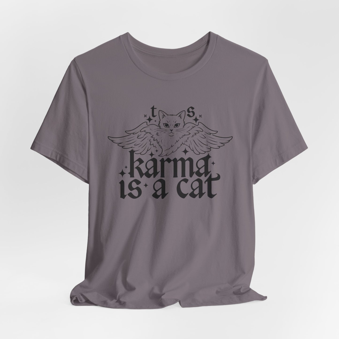 Karma Cat - Unisex Jersey Short Sleeve Tee