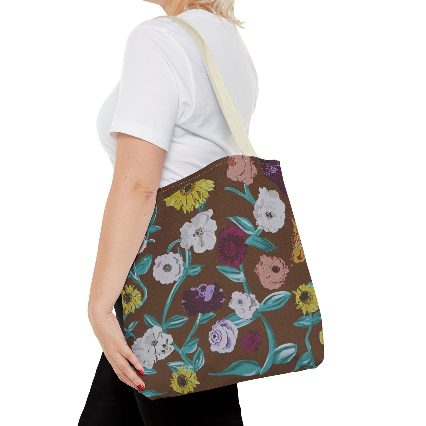 Surprise Song Piano Flowers - Vinyl Case Inspired - Tote Bag