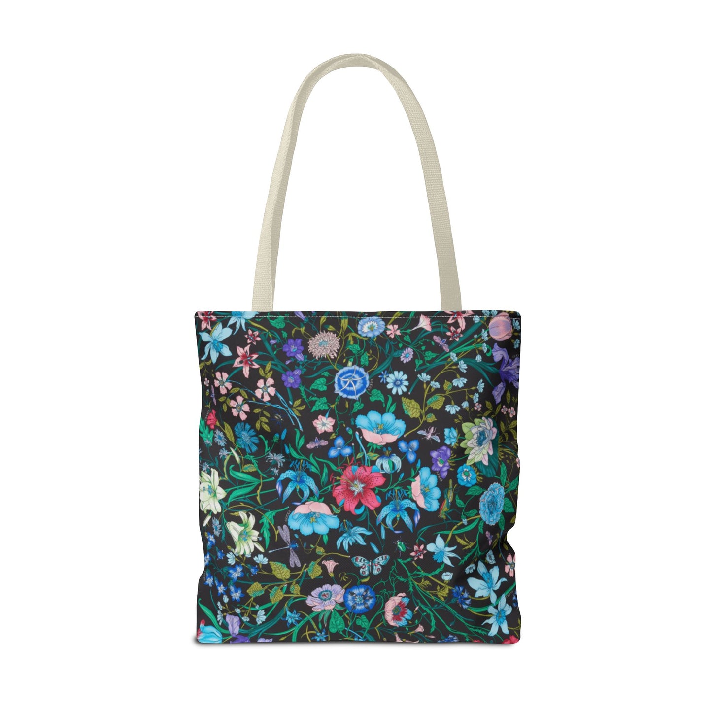 Vibrant Floral Tote Bag "Flora Inspired"- Stylish Reusable Shopping Bag for Eco-Friendly Living