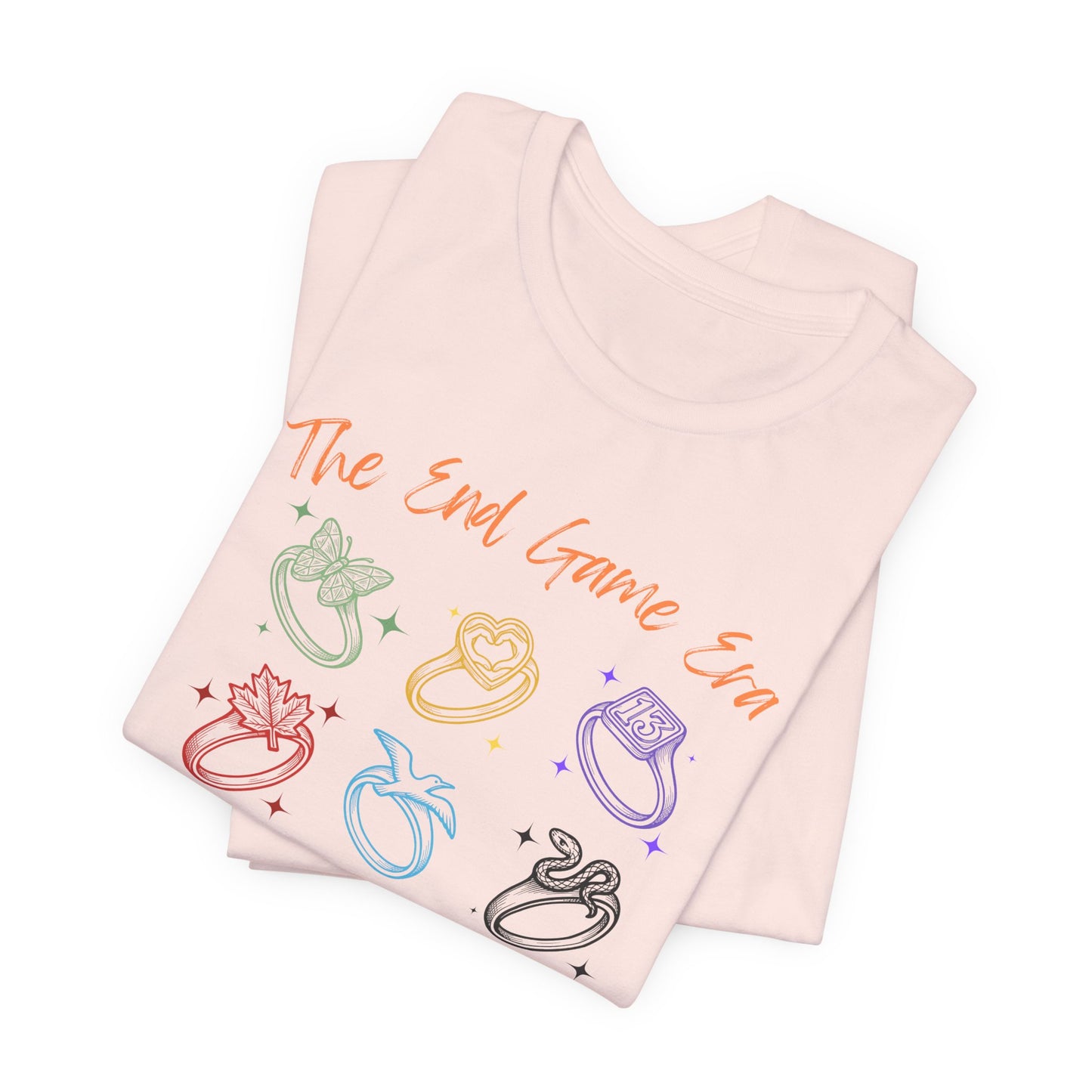 End Game Engagement Rings Era Tee for Fun-Loving Souls, Perfect for Casual Outings, Gifts, Parties, Eco-Friendly Wear, and Everyday Adventures