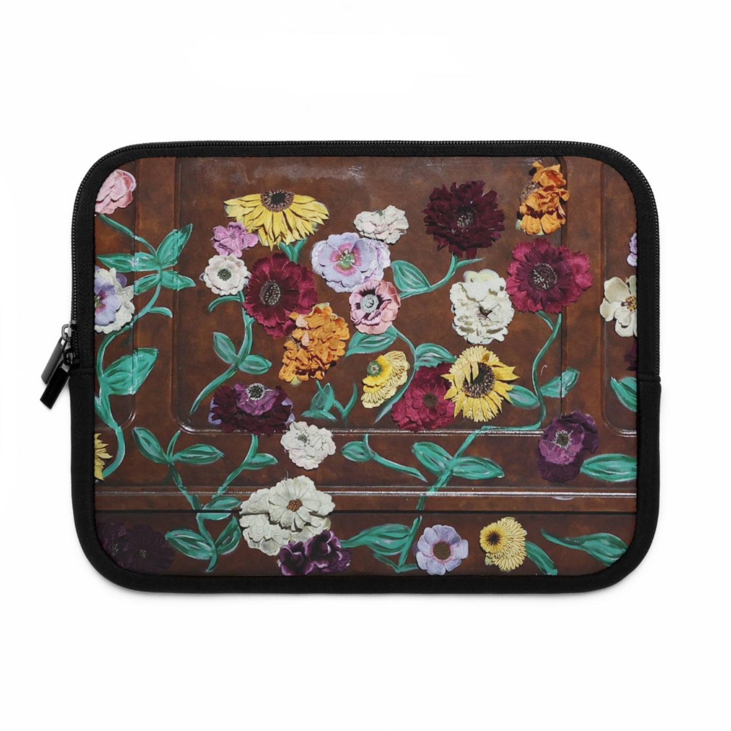 Surprise Song Floral Piano - Laptop Sleeve