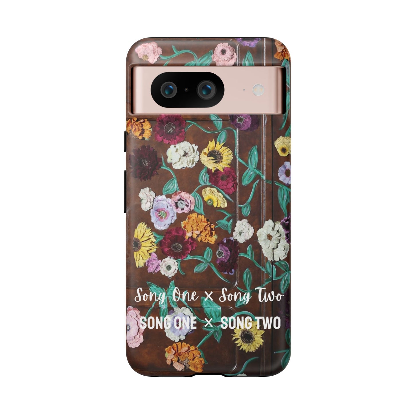 CUSTOMIZABLE with Surprise Song Titles - Surprise Song Floral Piano - Tough Cases