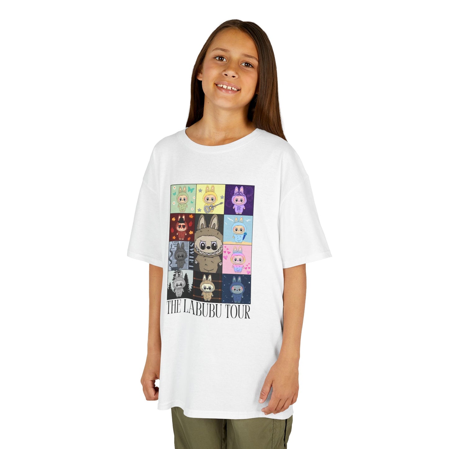 Kids Character Era Tee, Fun Graphic T-Shirt for Animal Lovers, Perfect Birthday Gift, Playful Wear for Kids