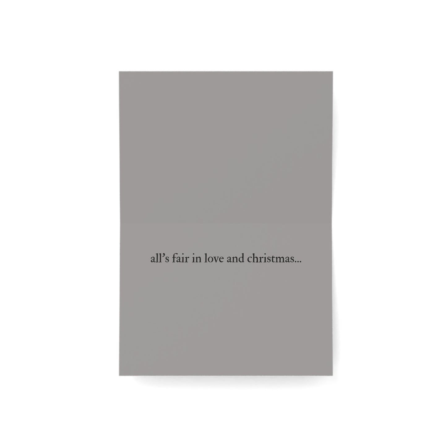 Greeting Cards — "Merry Swiftmas" Humorous Stocking Socks Holiday Card