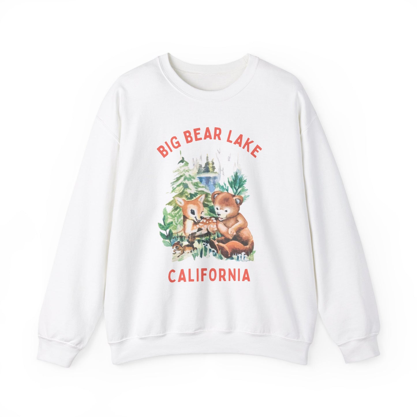 Big Bear Lake Unisex Heavy Blend™ Crewneck Sweatshirt