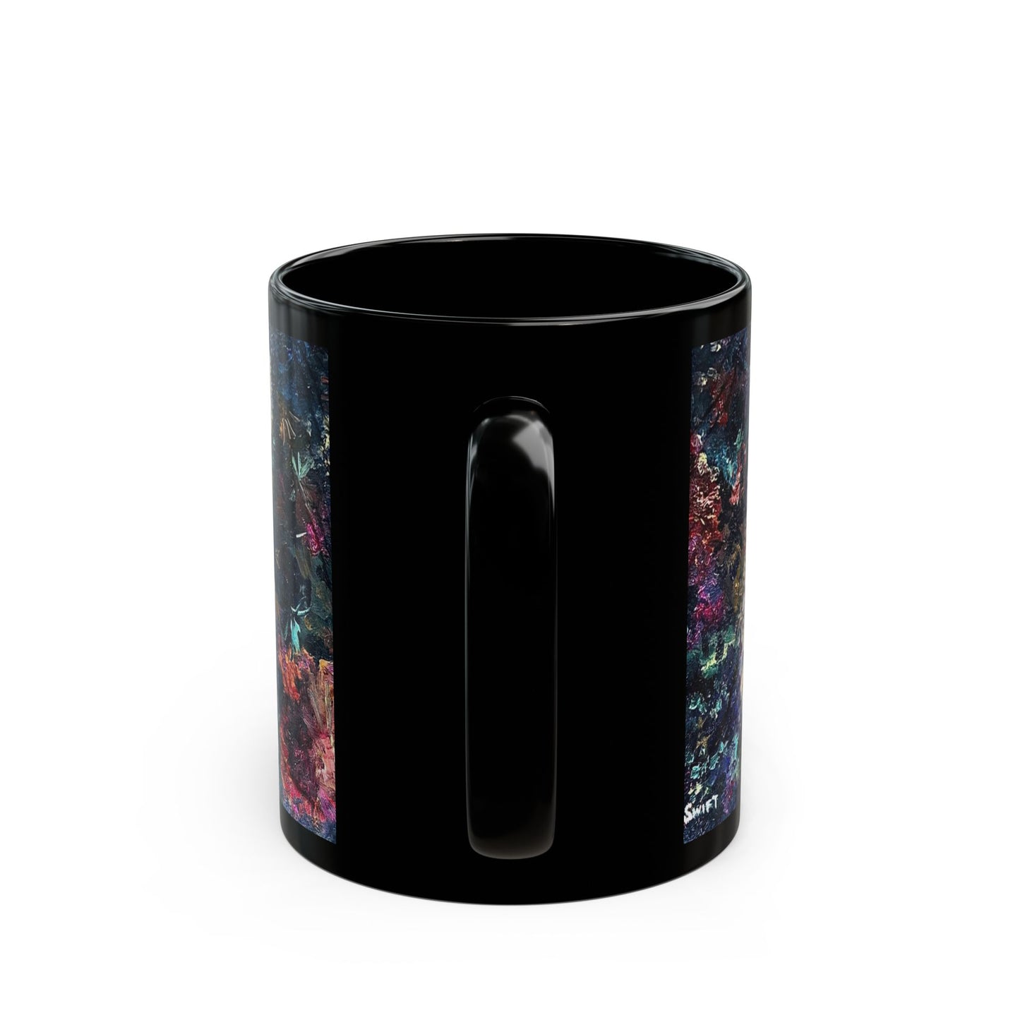 King of My Heart Black Mug (11oz)