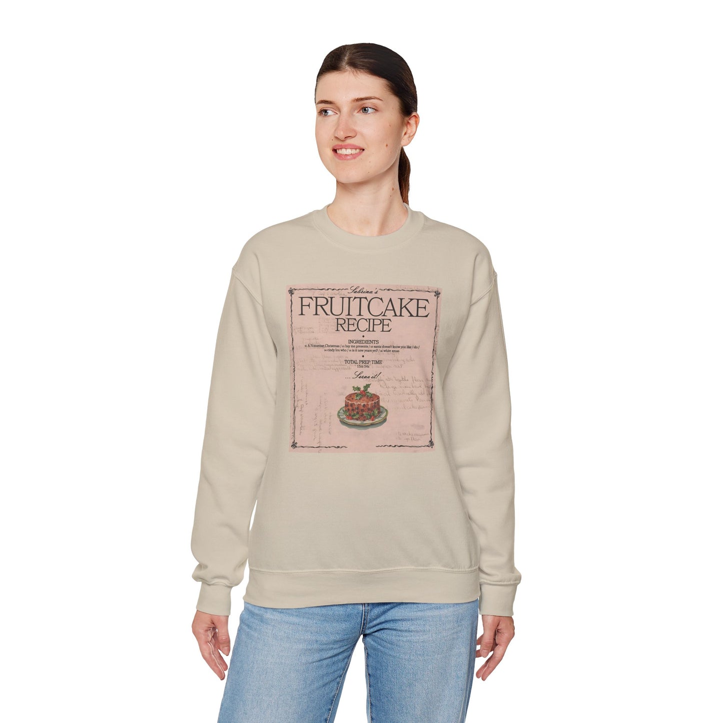 fruitcake recipe Unisex Heavy Blend™ Crewneck Sweatshirt