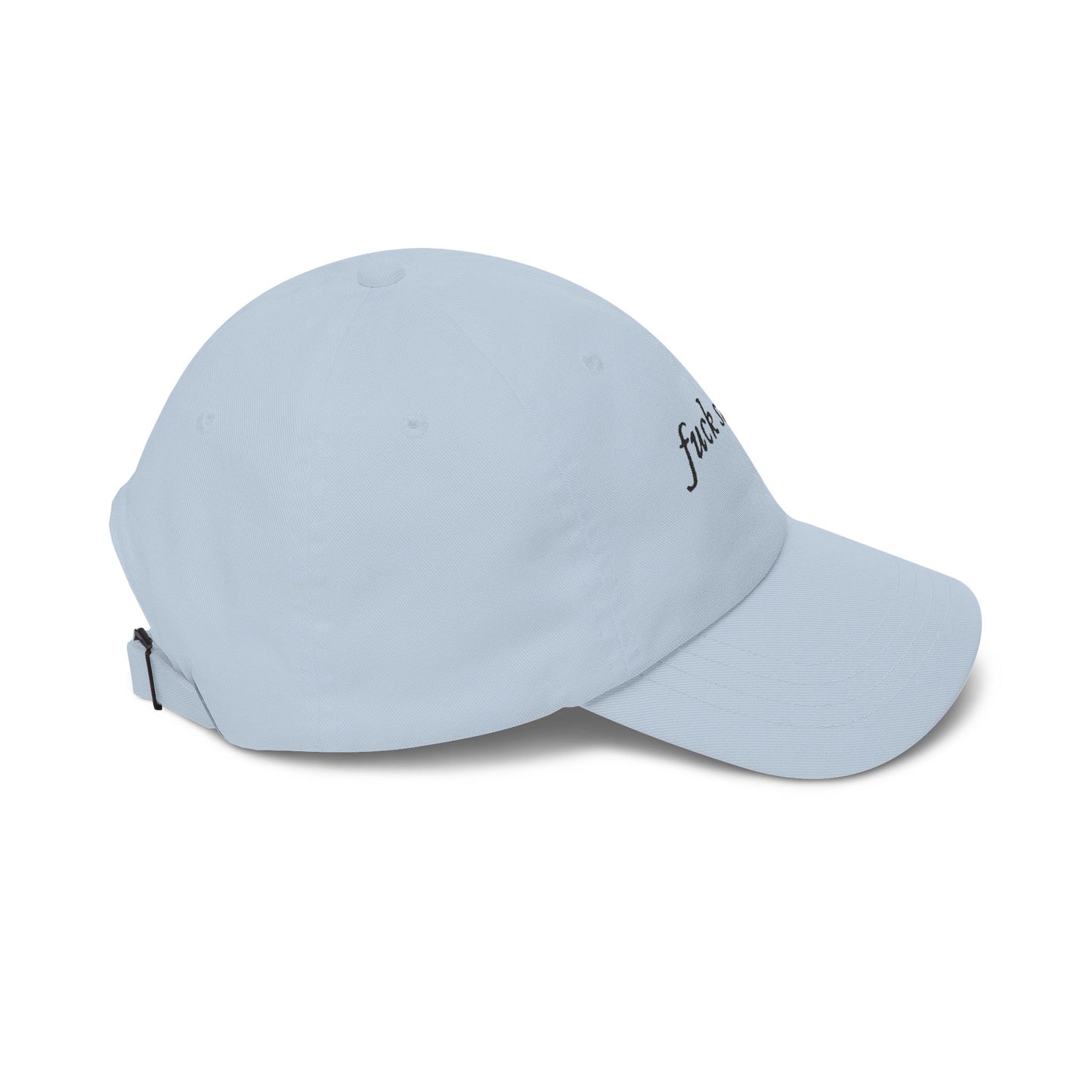 Embroidered Dad Cap — “fuck shit up” Script Baseball Hat