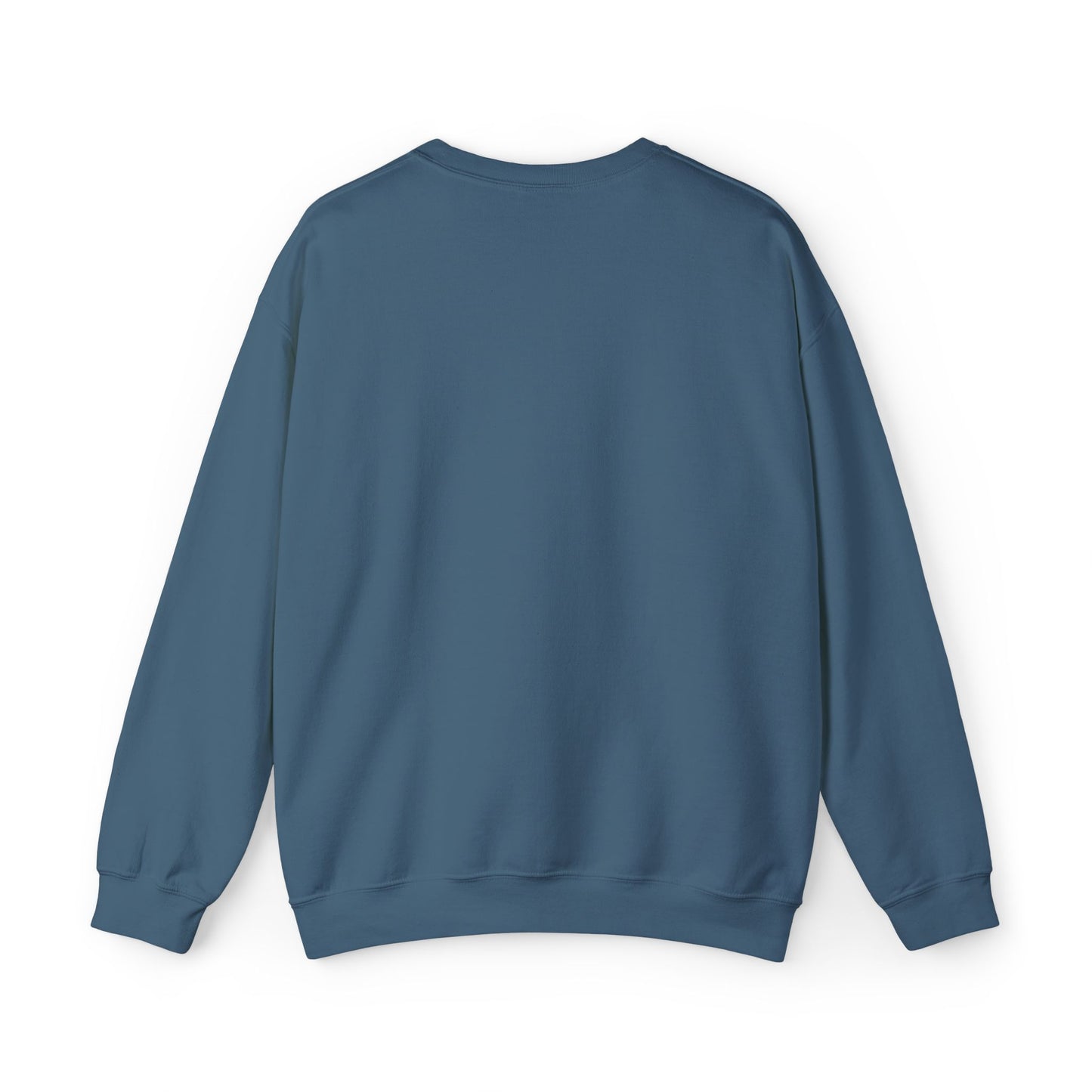 Embroidered Crewneck Sweatshirt — “tis the damn season” Minimal Script Pullover