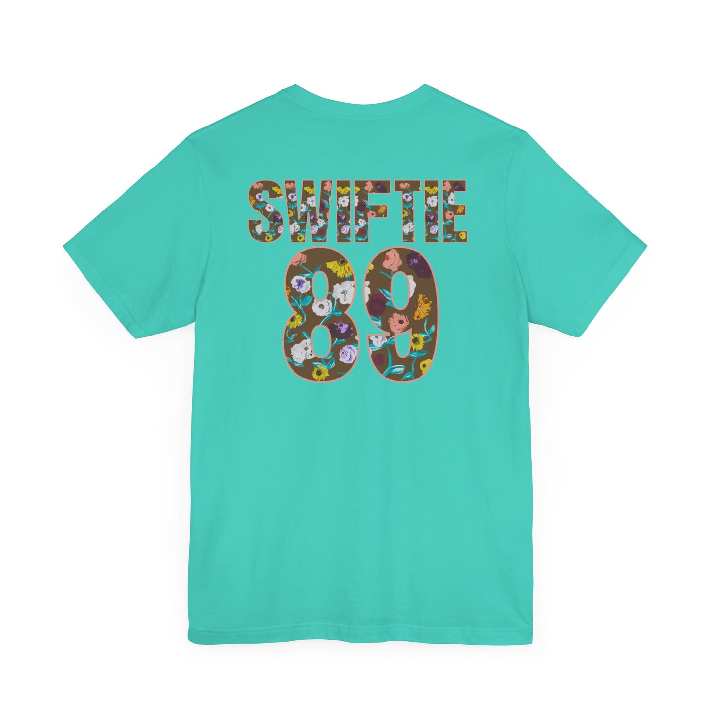 Floral Swiftie Tee - Unisex Jersey Short Sleeve T-Shirt
