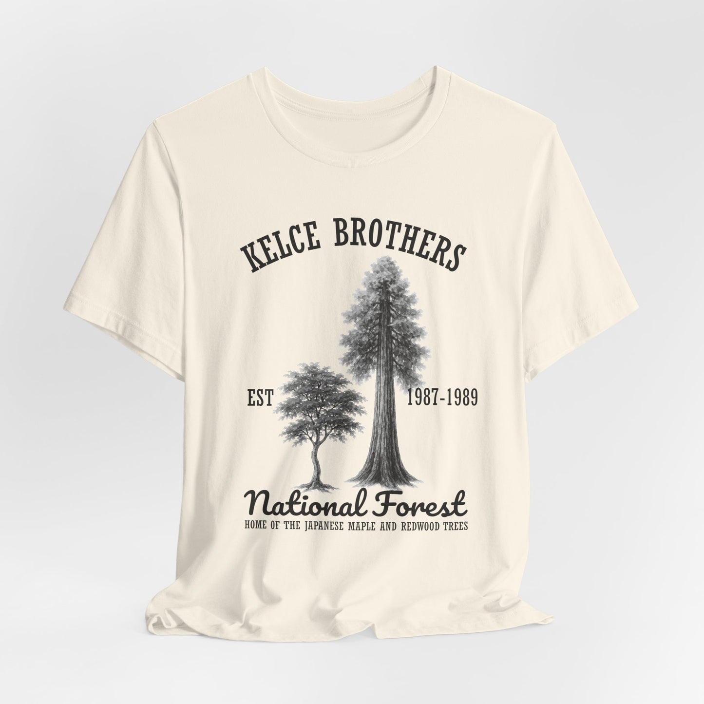 Kelce Brothers National Forest Tee - Unisex Jersey Short Sleeve T-Shirt