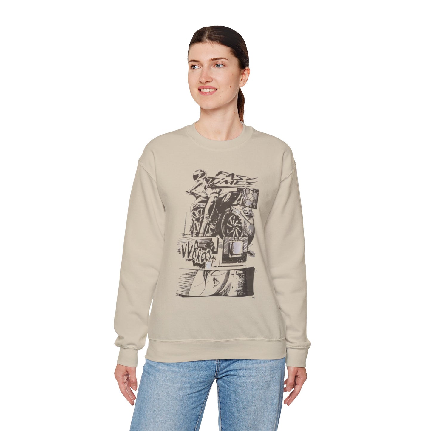 Fast Times Inspired - Unisex Heavy Blend™ Crewneck Sweatshirt