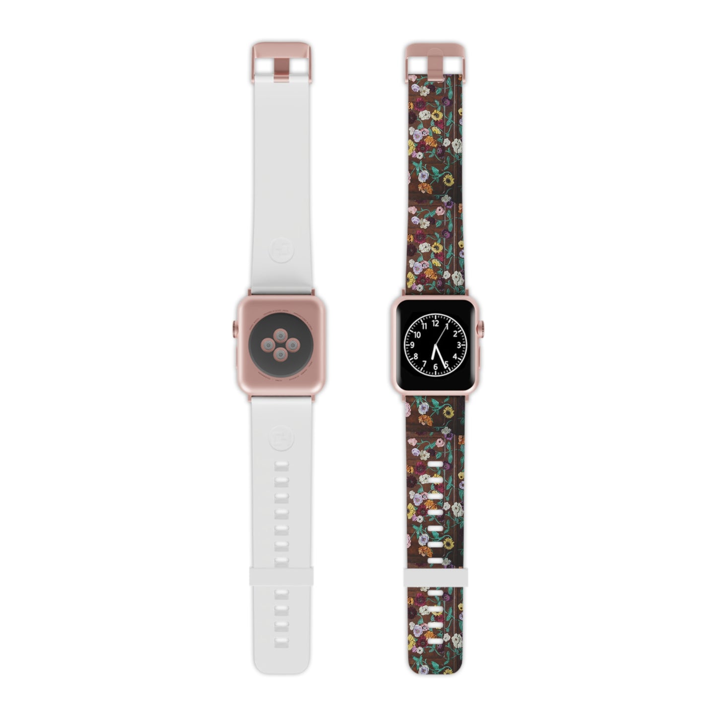 Surprise Song Floral Piano - Watch Band for Apple Watch