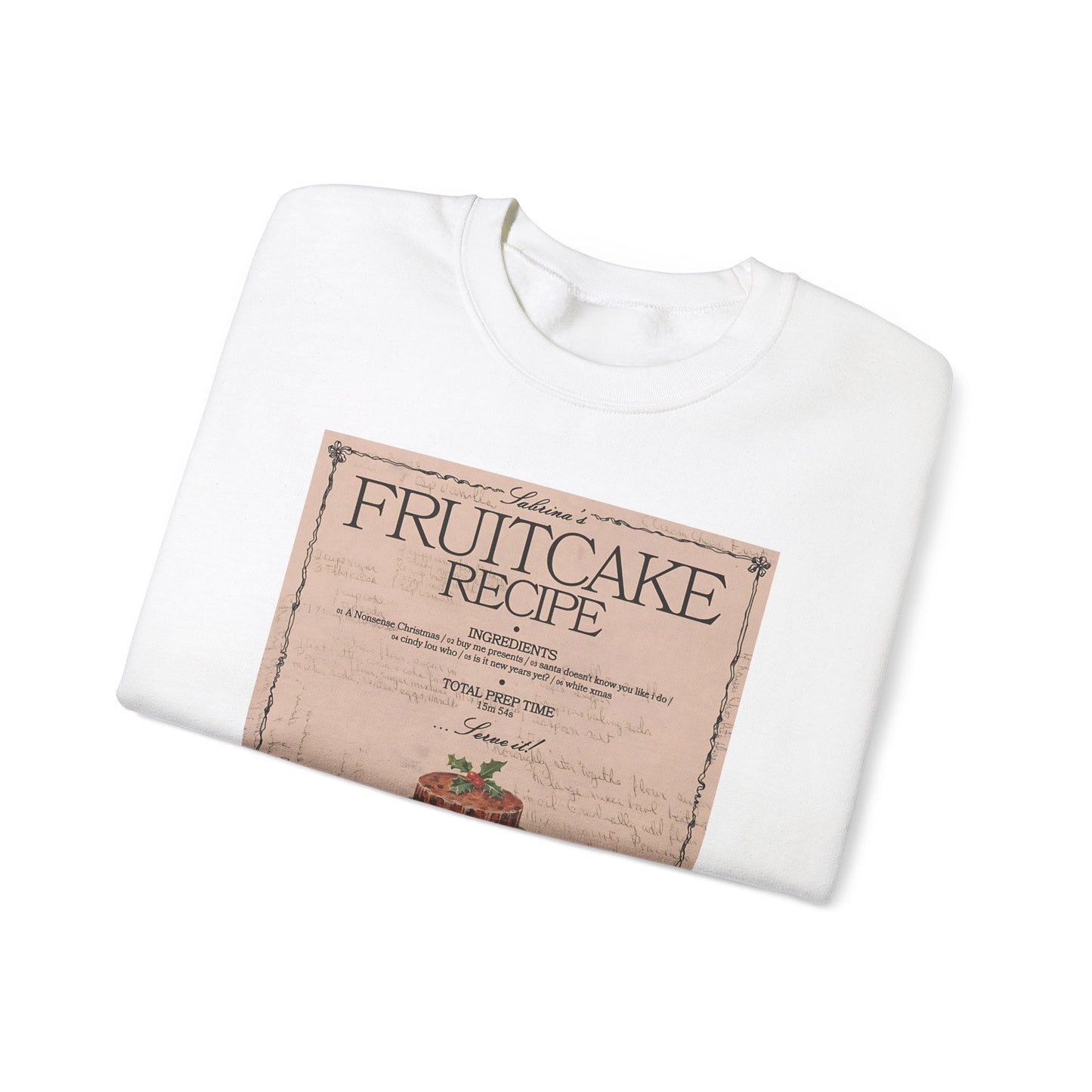 fruitcake recipe Unisex Heavy Blend™ Crewneck Sweatshirt
