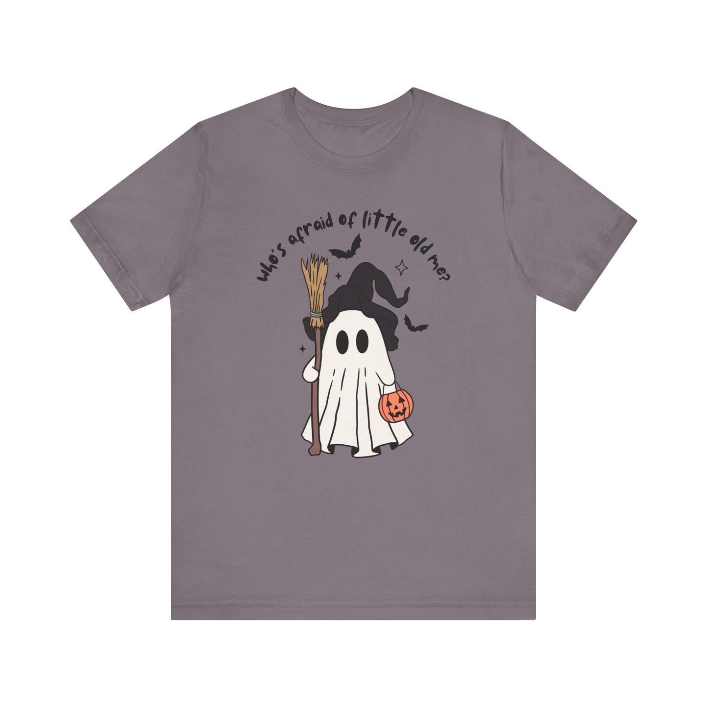 who's afraid of little old me ghost - swiftie halloween - Unisex Jersey Short Sleeve Tee