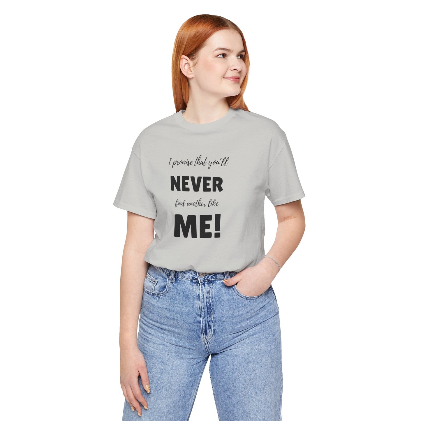 ME! butterfly wings front and back - Unisex Jersey Short Sleeve Tee