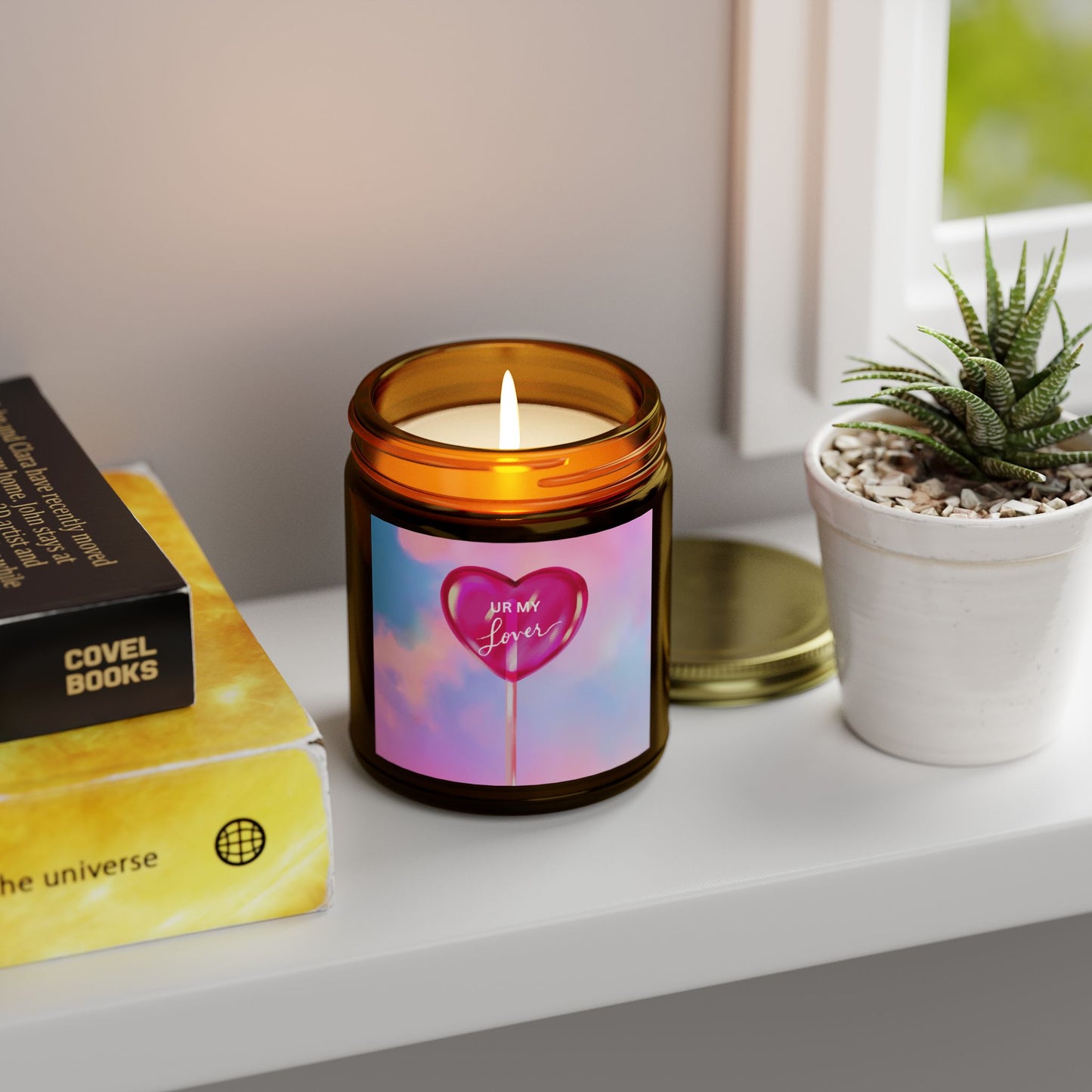 clouds - Scented Candles, Coconut Apricot Wax (4oz, 9oz)